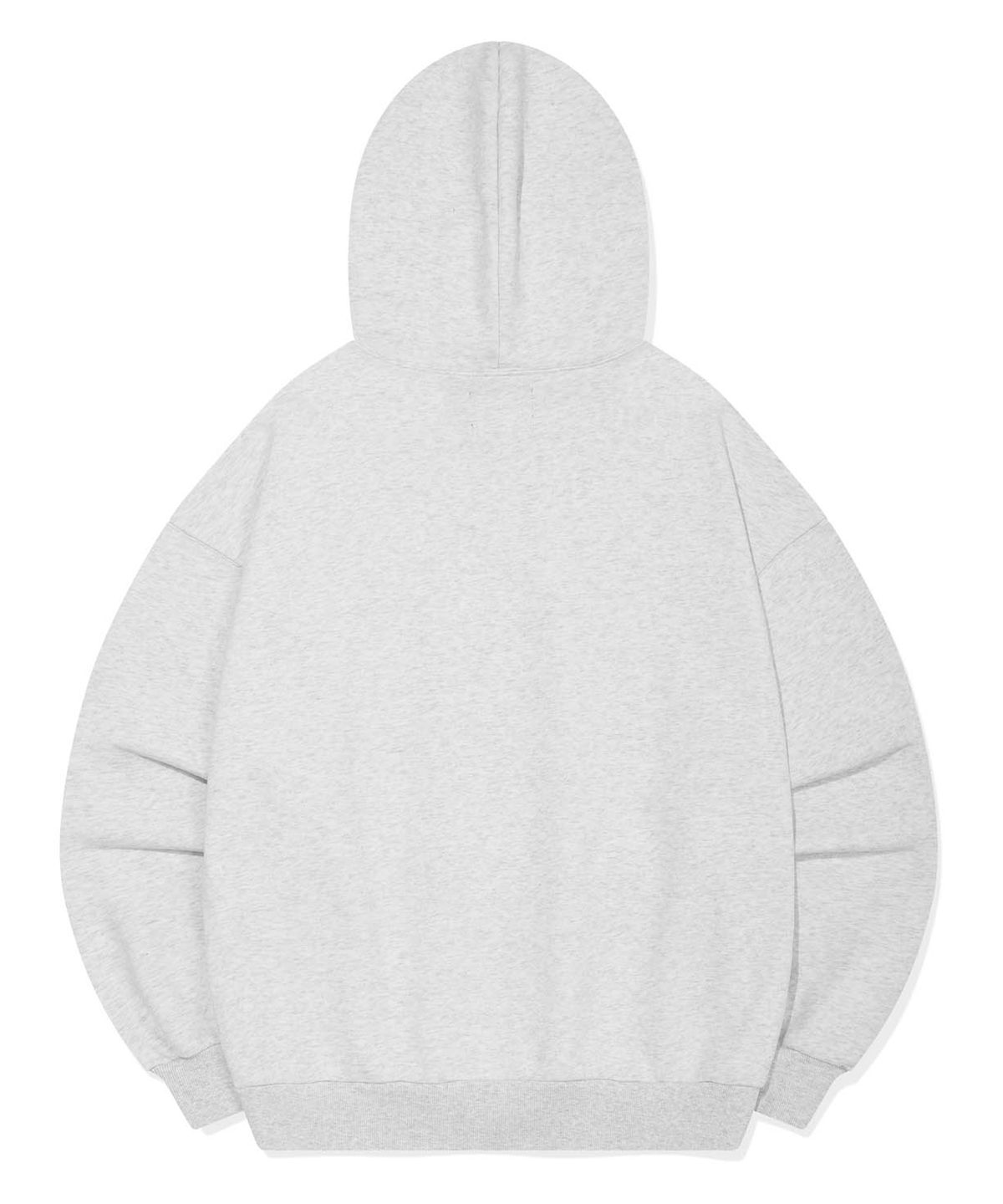 리트리버클럽(RETRIEVER CLUB) PARAGRAPH CAT HOODIE [MELANGE GRAY]