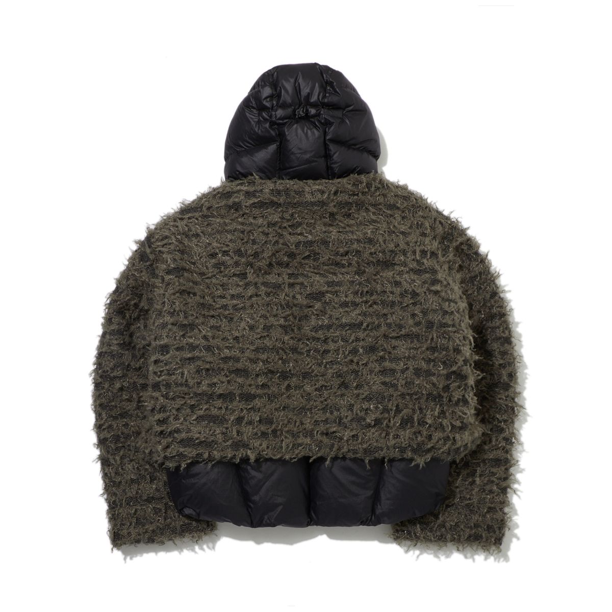 펜필드(PENFIELD) 2WAY 디테쳐블후드 베스트 퍼 자켓 블랙_FR4WD31U