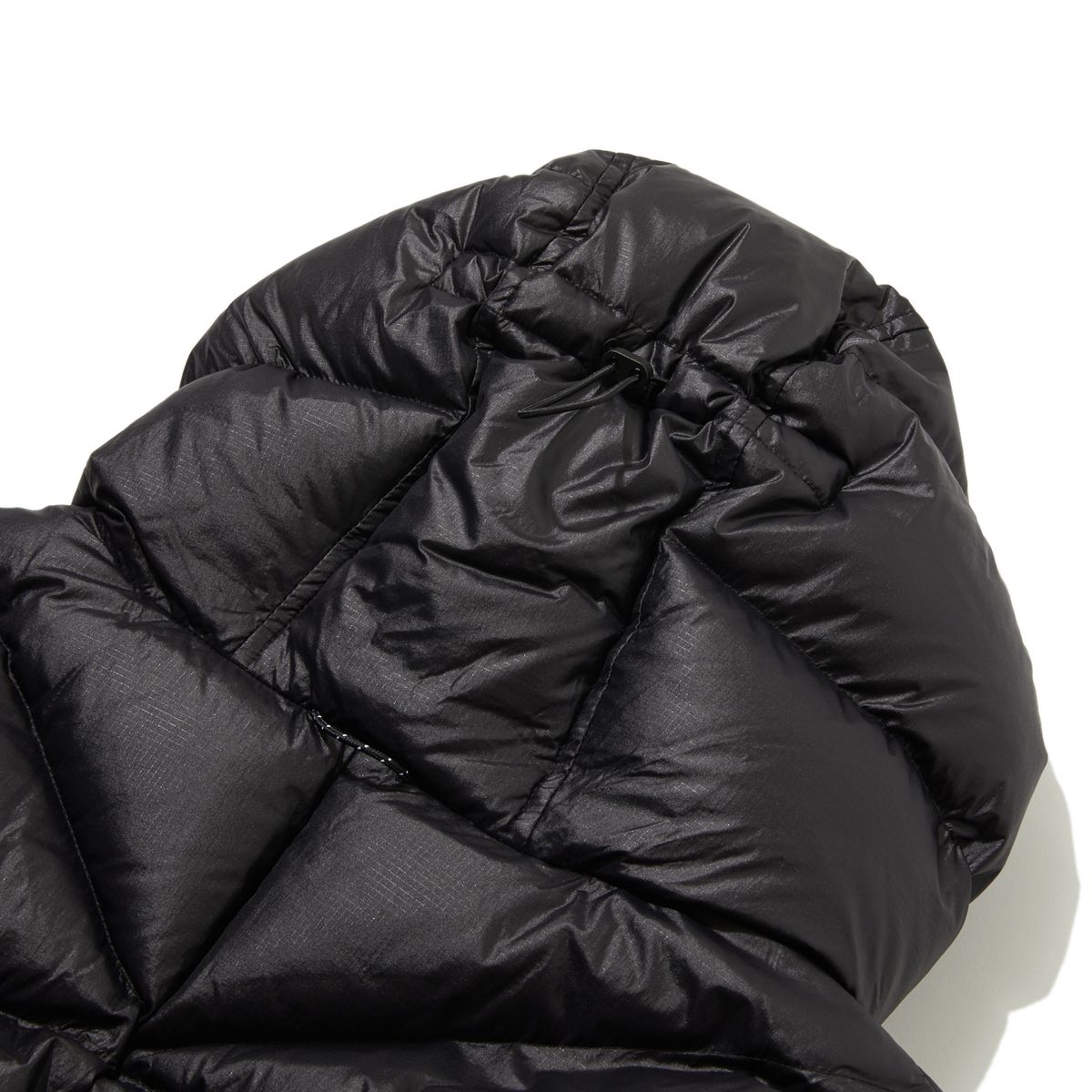 펜필드(PENFIELD) 2WAY 디테쳐블후드 베스트 퍼 자켓 블랙_FR4WD31U