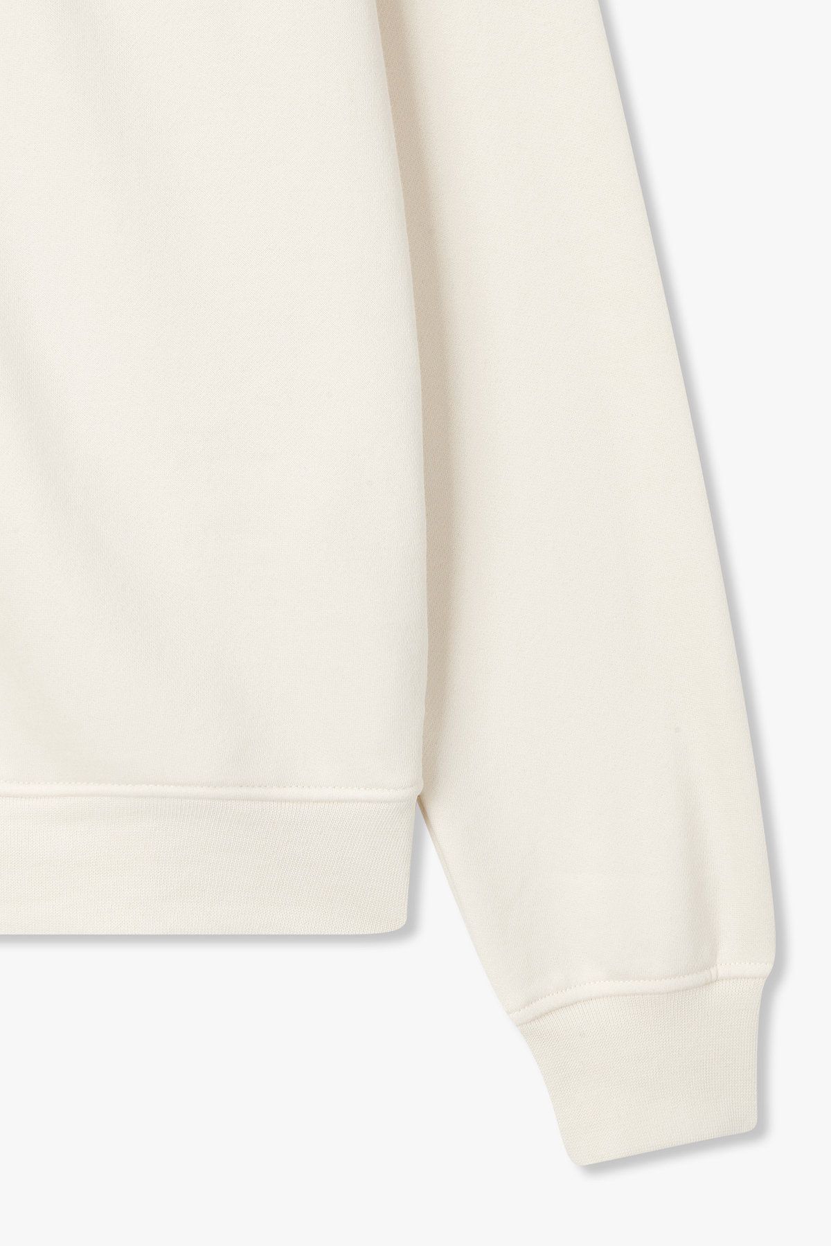 엠포리오 아르마니 언더웨어(EMPORIO ARMANI UNDERWEAR) 여성 자수 로고 라운지 후디 집업_아이보리 0825338501