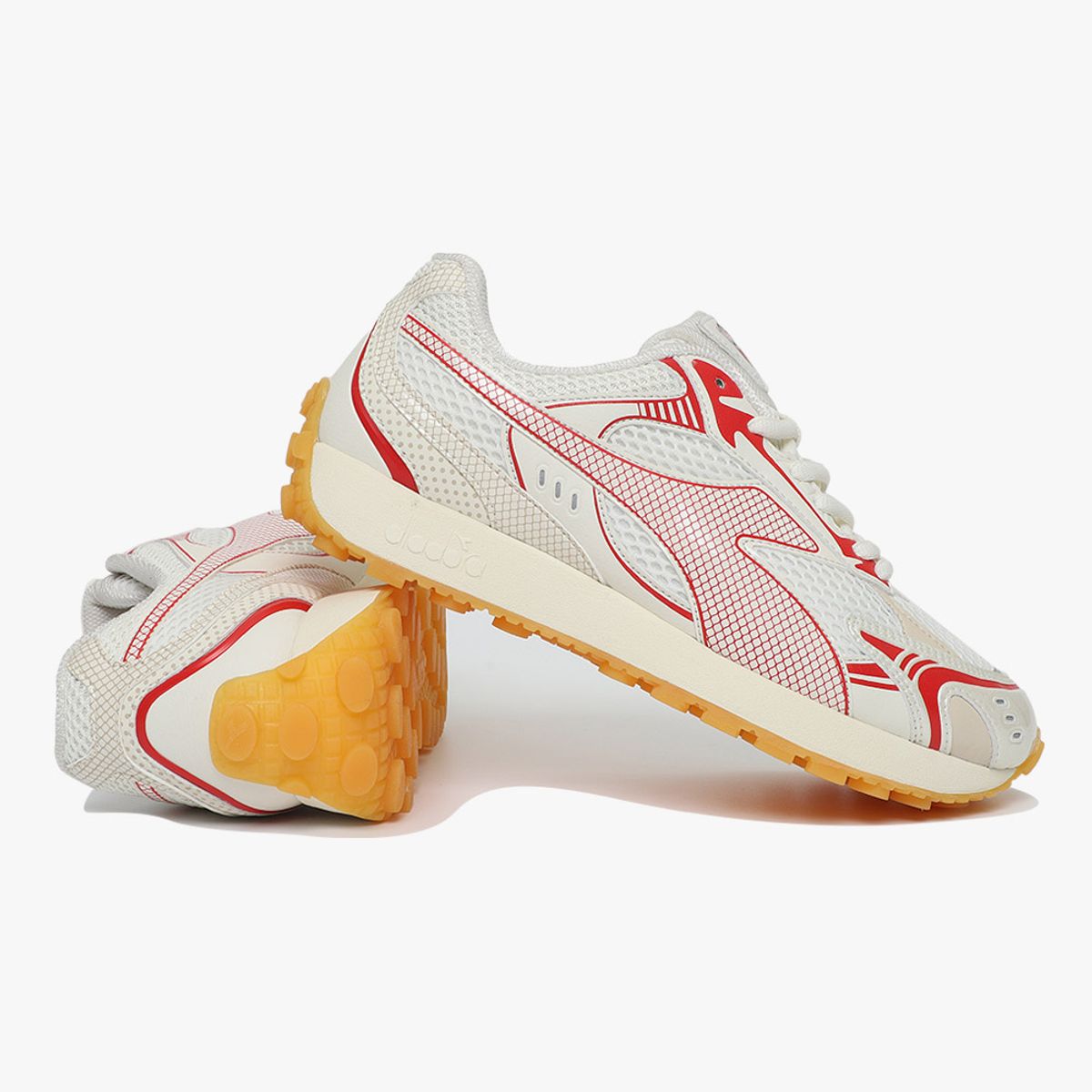 디아도라(diadora) 벨루나 아톰 WHITE/RED