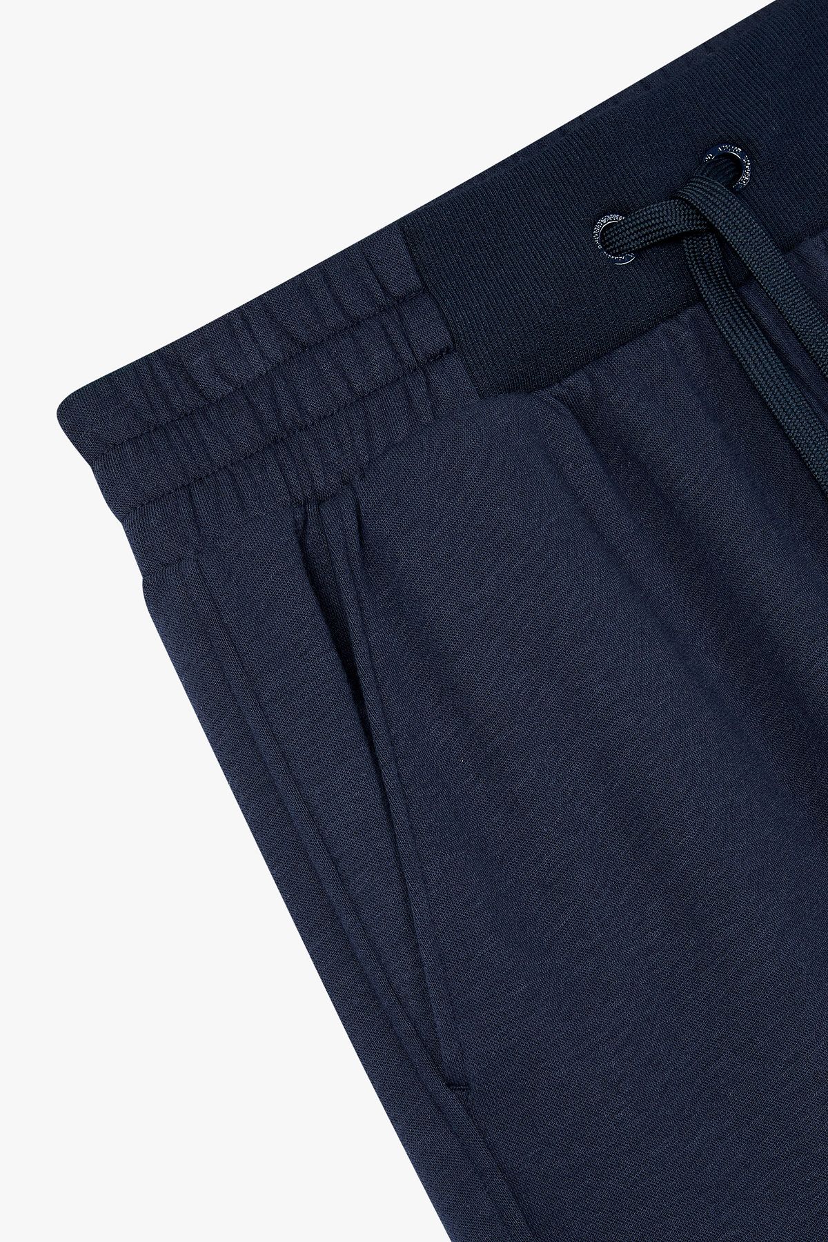 엠포리오 아르마니 언더웨어(EMPORIO ARMANI UNDERWEAR) 여성 서클 로고 라운지 조거 팬츠_마린 0825332520