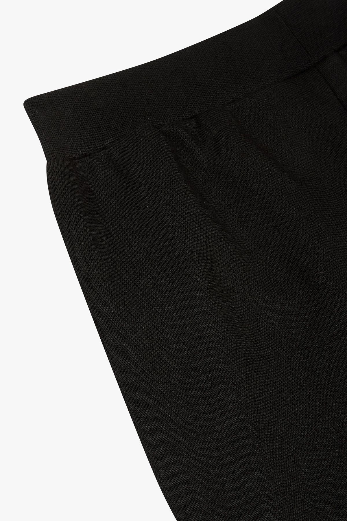 엠포리오 아르마니 언더웨어(EMPORIO ARMANI UNDERWEAR) 여성 이글 자수 루즈핏 라운지 팬츠_블랙 0825332516