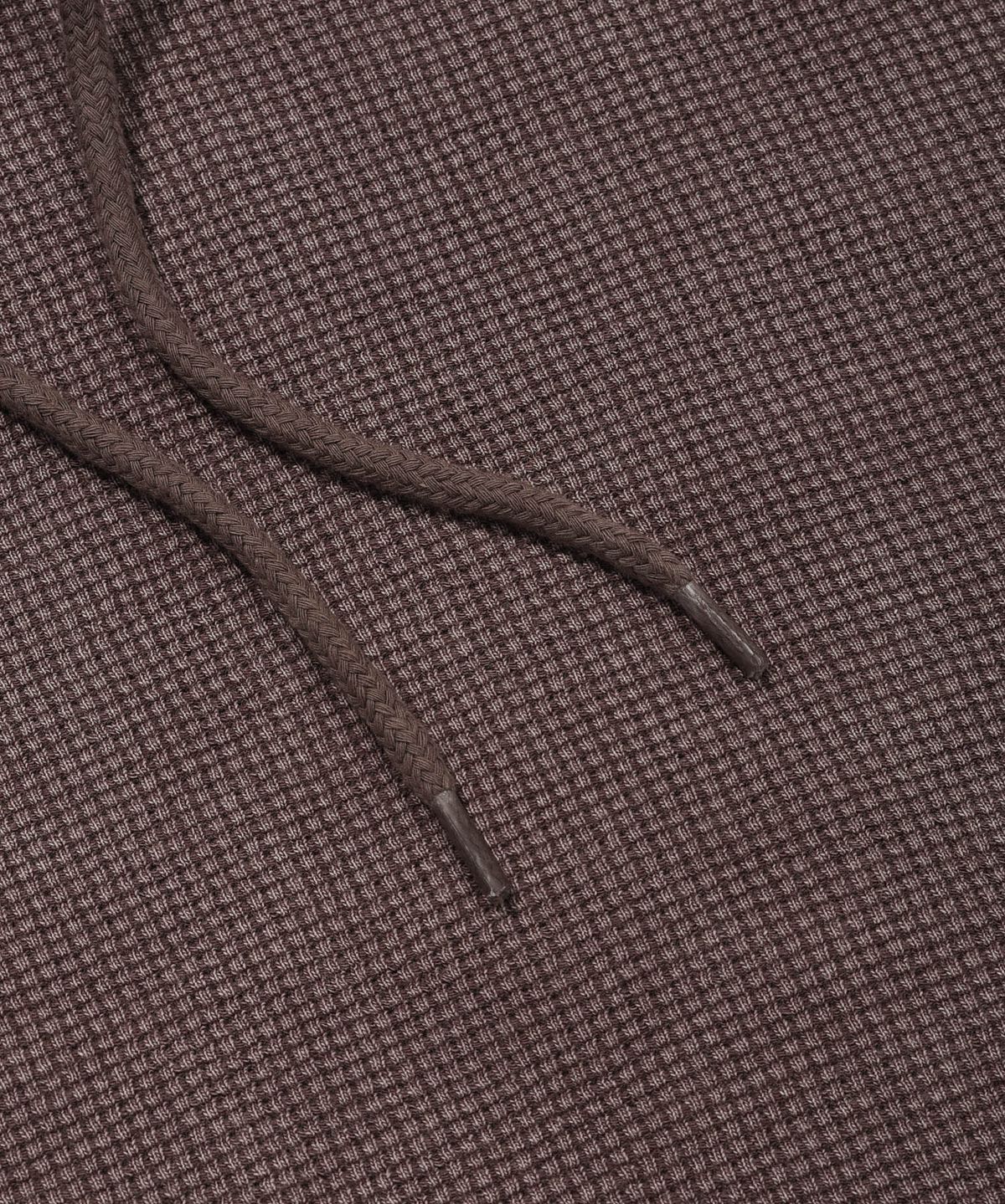리트리버클럽(RETRIEVER CLUB) SCRIPT WAFFLE HOOD ZIP UP [BROWN]