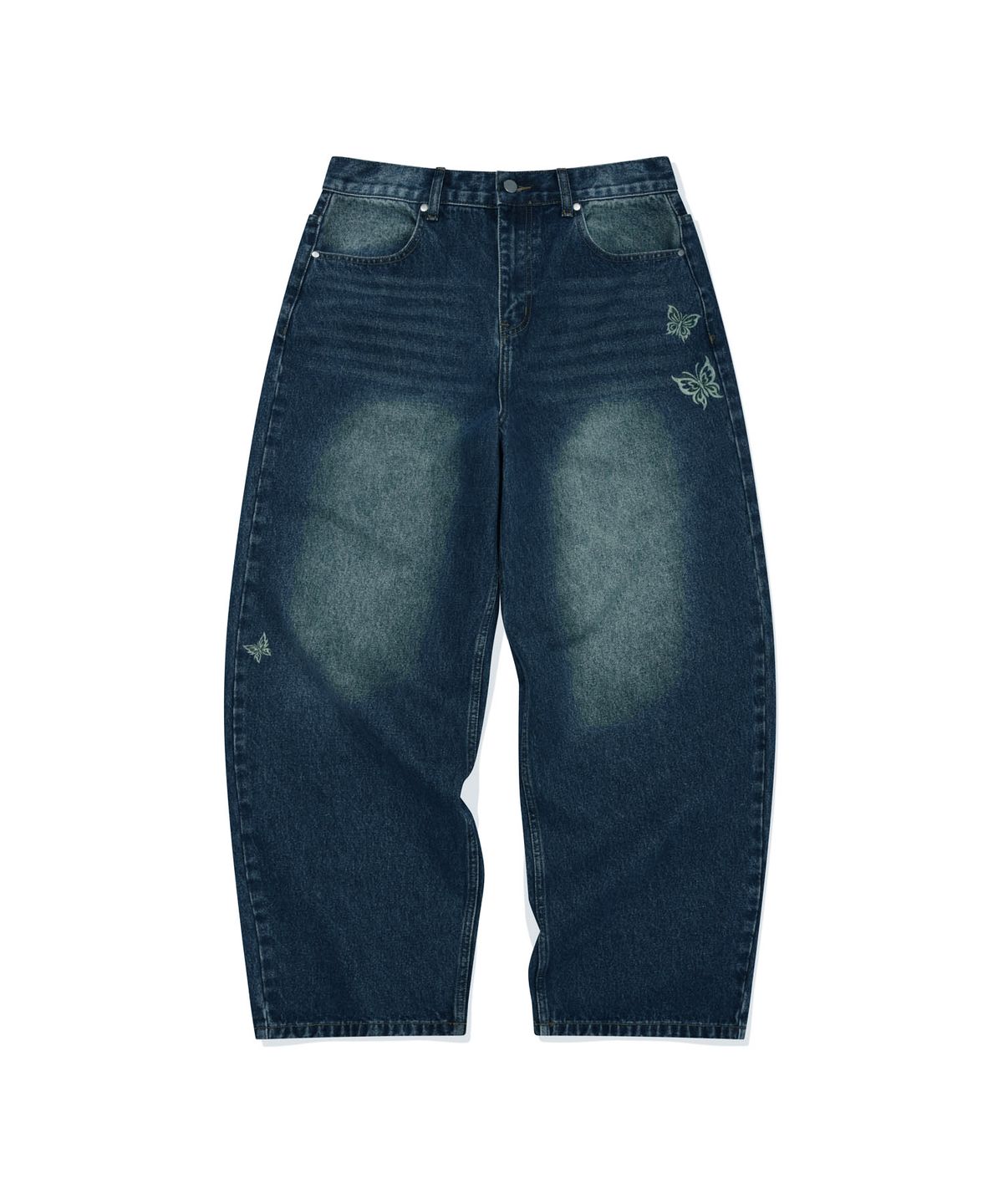 리트리버클럽(RETRIEVER CLUB) BUTTERFLY DENIM [BLUE]