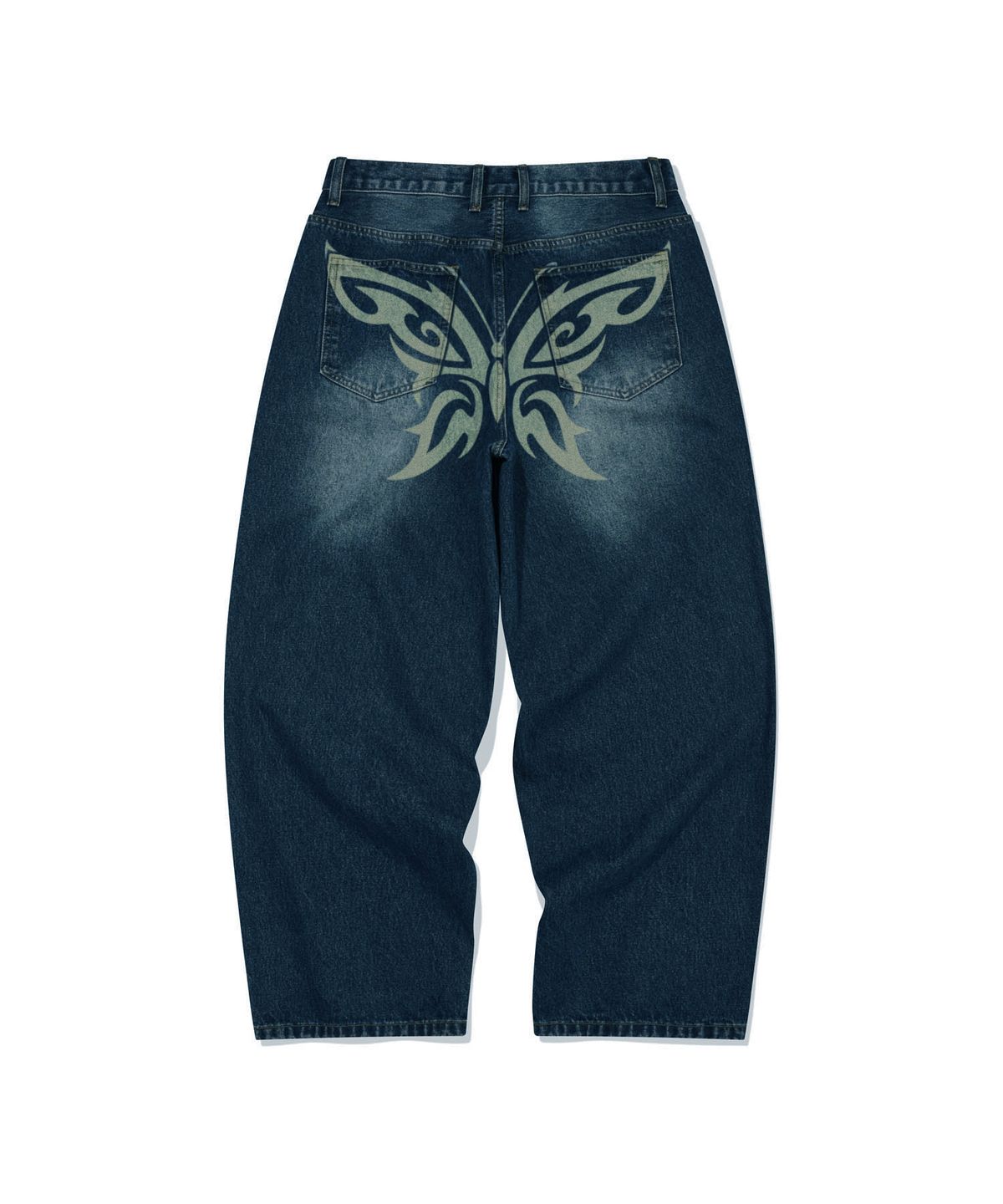 리트리버클럽(RETRIEVER CLUB) BUTTERFLY DENIM [BLUE]