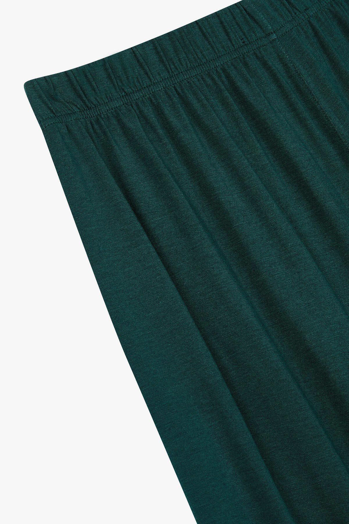 엠포리오 아르마니 언더웨어(EMPORIO ARMANI UNDERWEAR) 남성 자수 로고 버뮤다 라운지 팬츠_다크그린 0815331007