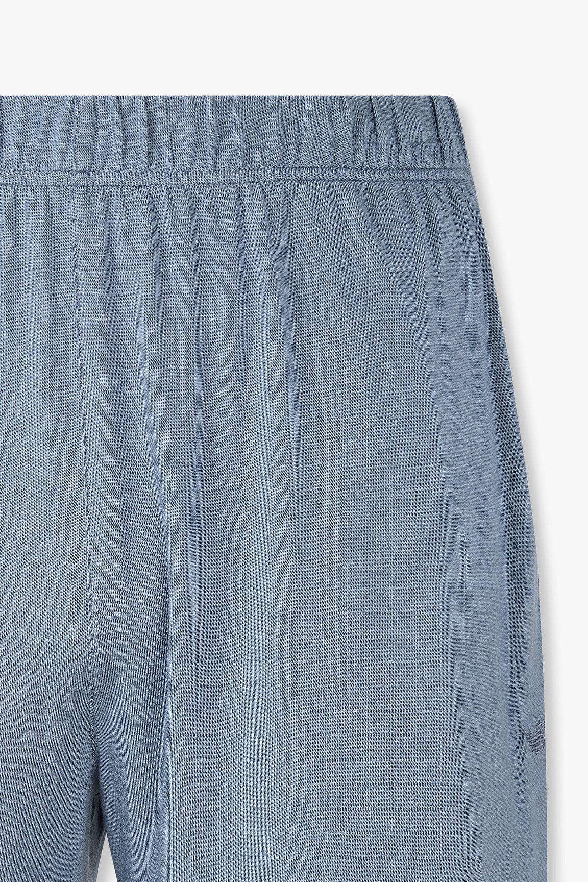 엠포리오 아르마니 언더웨어(EMPORIO ARMANI UNDERWEAR) 남성 리오셀 블렌드 라운지 팬츠_블루 0815332022