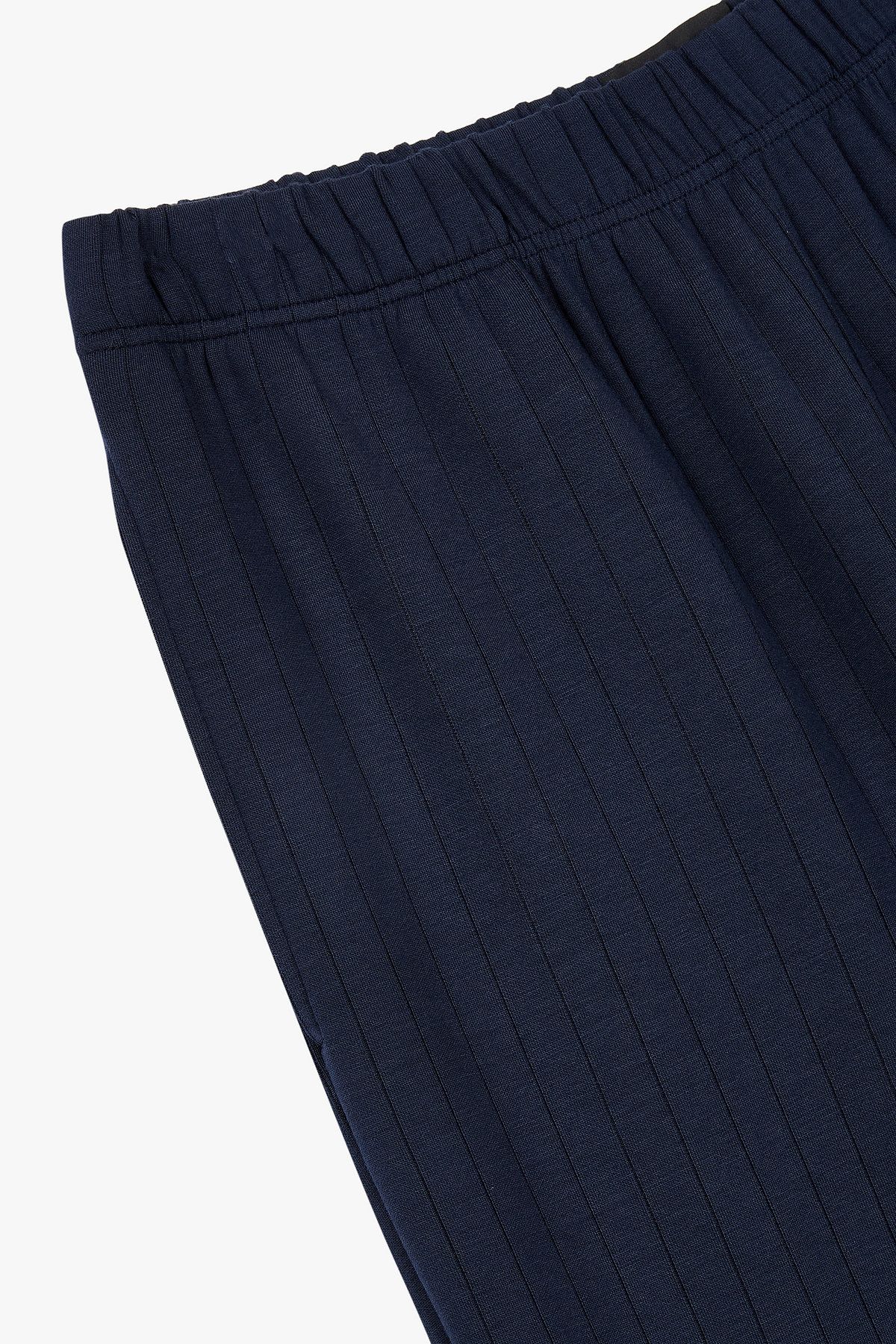 엠포리오 아르마니 언더웨어(EMPORIO ARMANI UNDERWEAR) 남성 스트라이프 레이온 파자마 팬츠_블루 0815332015