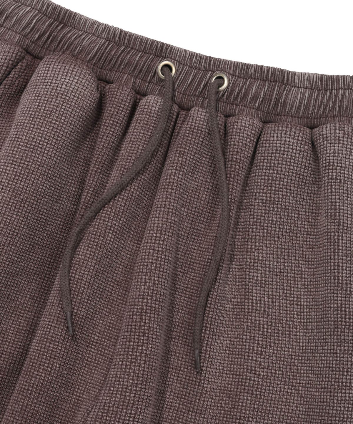 리트리버클럽(RETRIEVER CLUB) SCRIPT WAFFLE PANTS [BROWN]