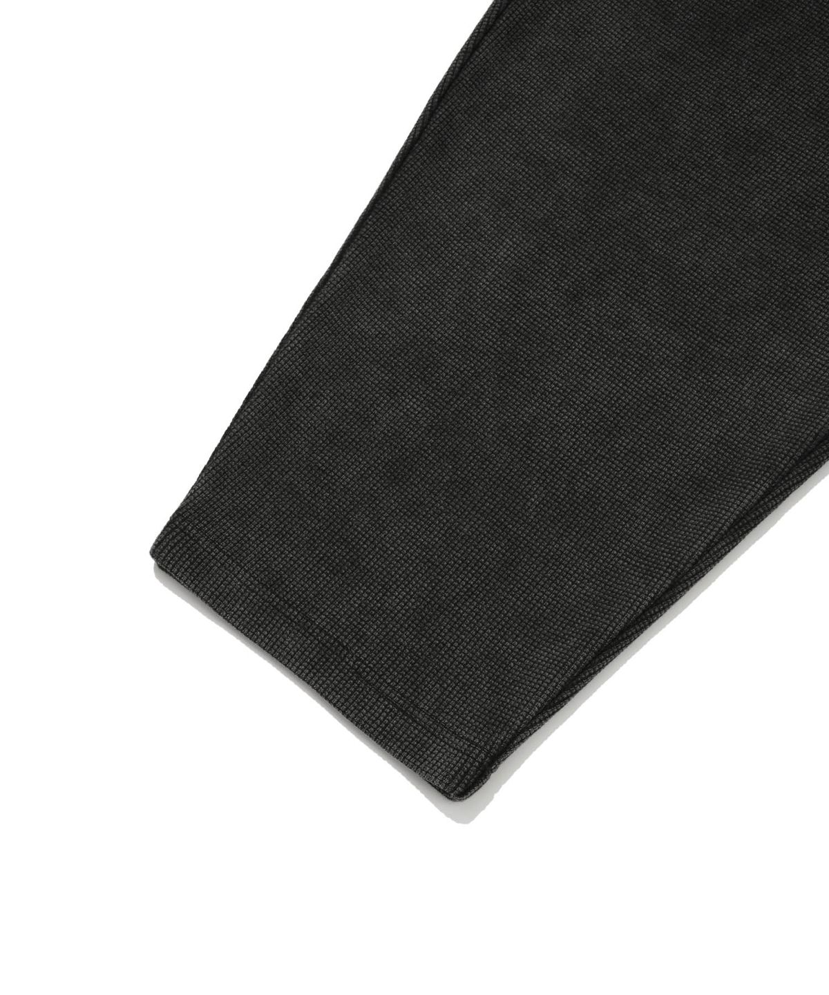 리트리버클럽(RETRIEVER CLUB) SCRIPT WAFFLE PANTS [BLACK]