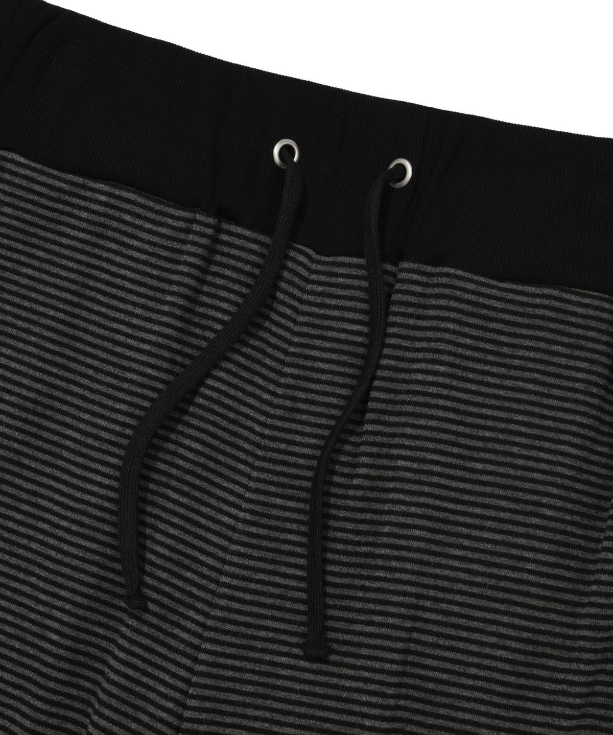 리트리버클럽(RETRIEVER CLUB) STRIPE SWEAT PANTS [BLACK]