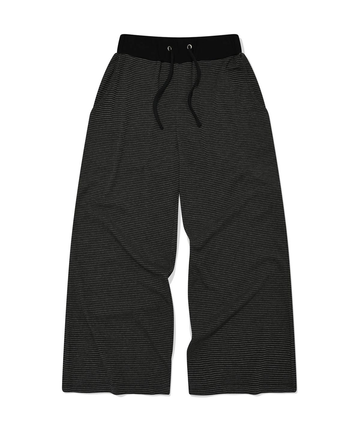 리트리버클럽(RETRIEVER CLUB) STRIPE SWEAT PANTS [BLACK]