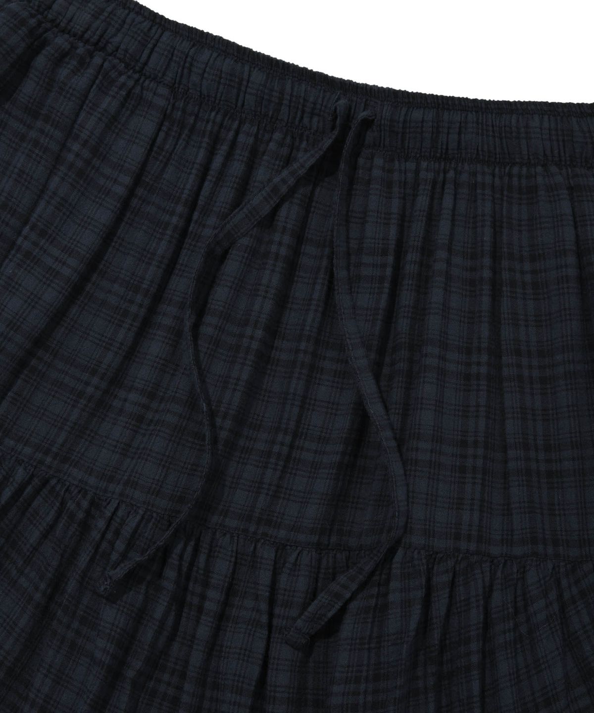 리트리버클럽(RETRIEVER CLUB) FRILL LINE SKIRT [NAVY]