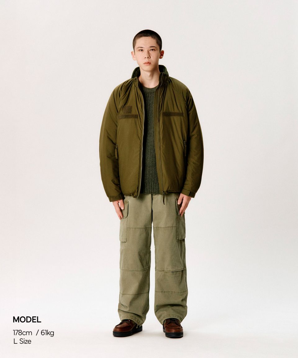 MUSINSA | ESPIONAGE ECWCS Level 7 Parka Grey Olive