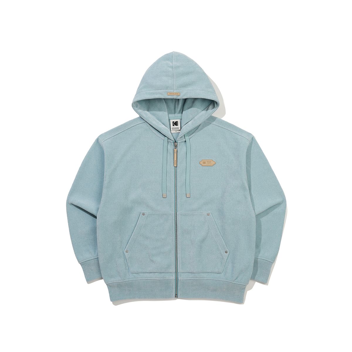 코닥(KODAK) 크리미 후드 집업 S.BLUE