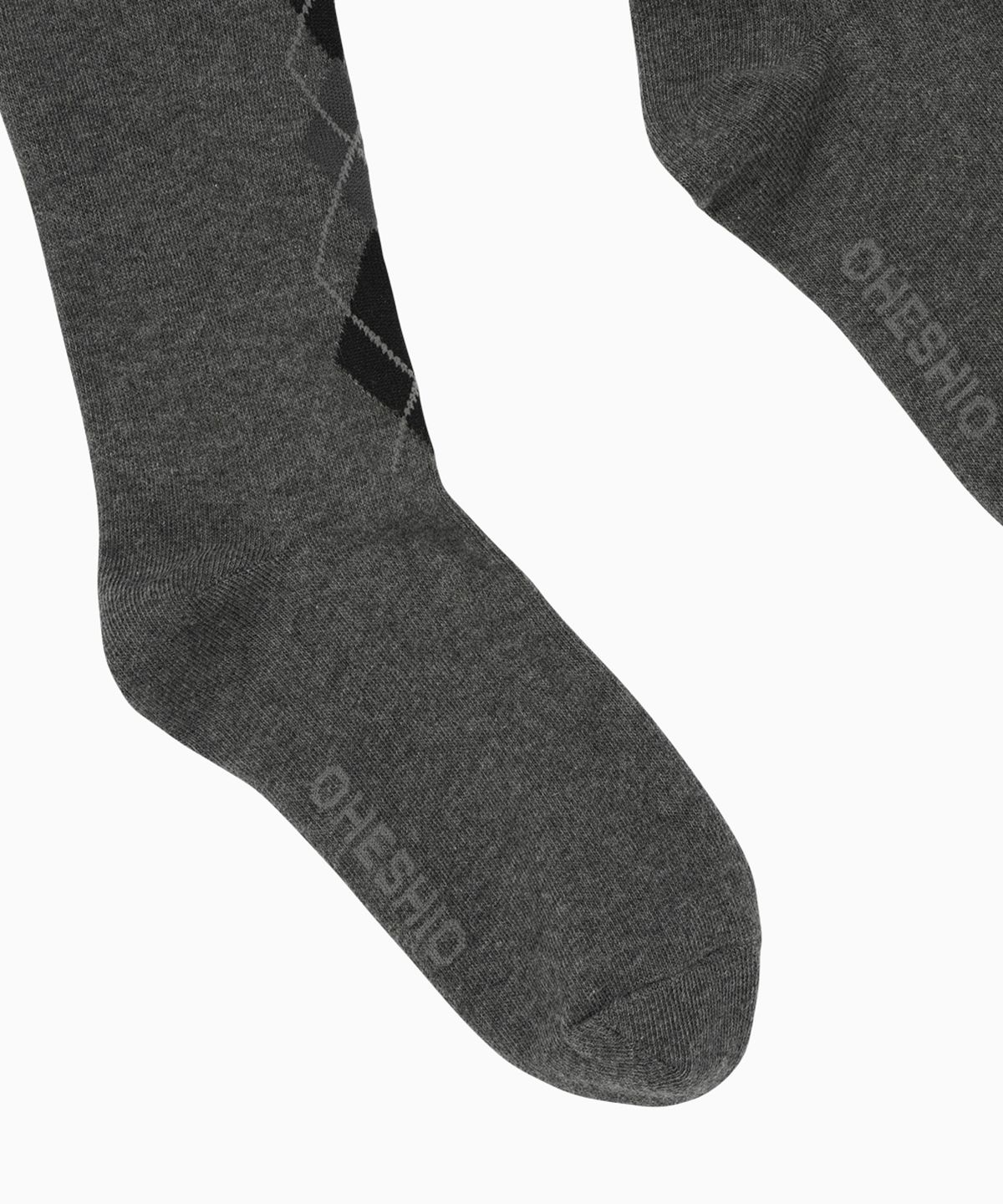 오헤시오(OHESHIO) ARGYLE PATTERN TIGHTS, GRAY