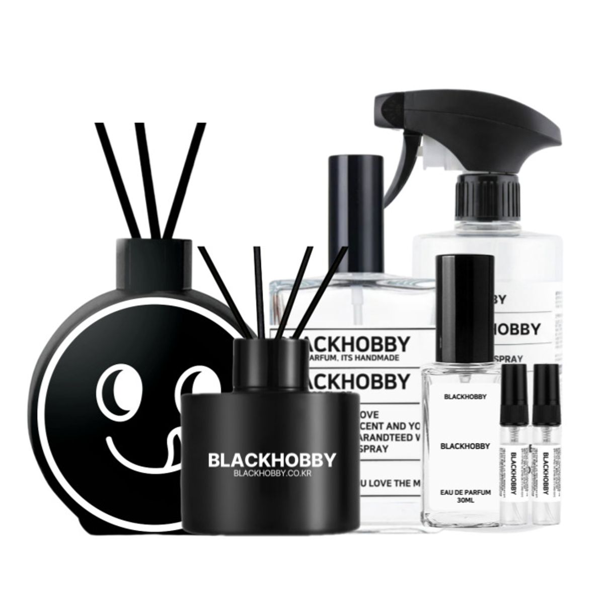 블랙하비(BLACKHOBBY) 성수스토어 고농축 드레스퍼퓸 (+4ml 랜덤증정+리본추가+선물포장) 30ml
