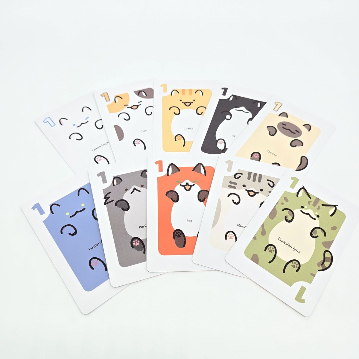 플레이트(PLAYTE) 플레이트 십냥 고양이 원카드 보드게임