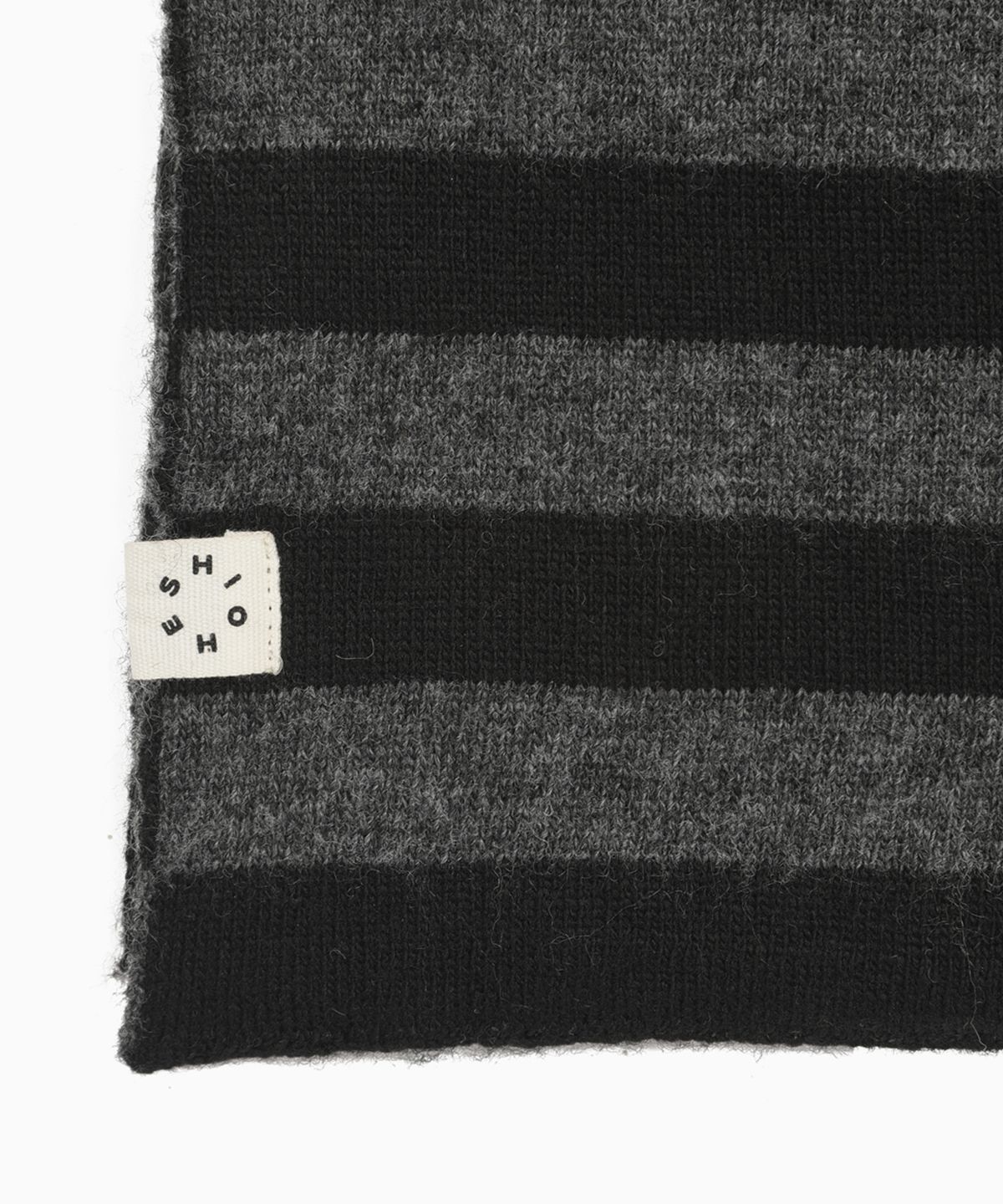 오헤시오(OHESHIO) DOT HOODED MUFFLER, BLACK