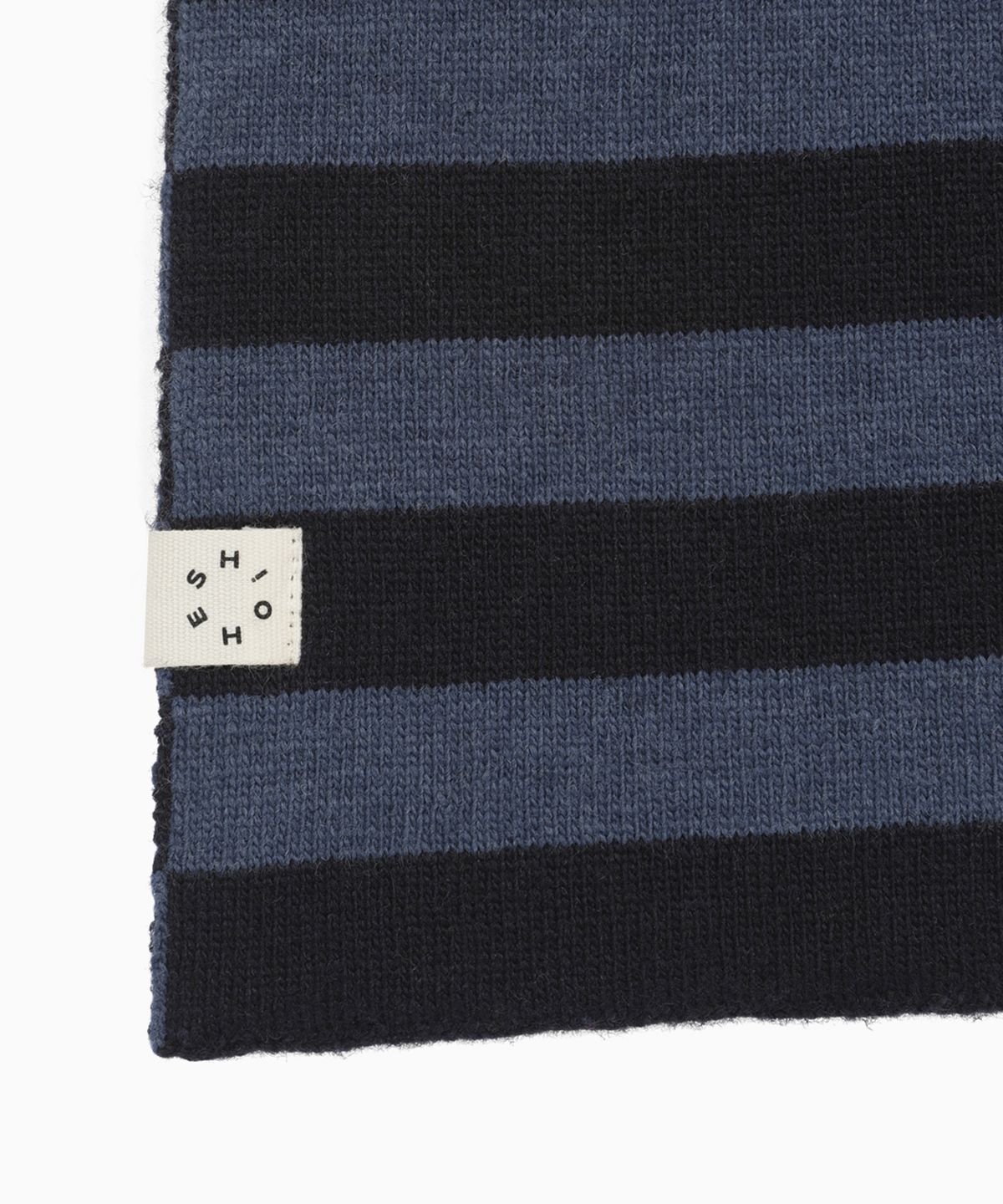 오헤시오(OHESHIO) DOT HOODED MUFFLER, NAVY