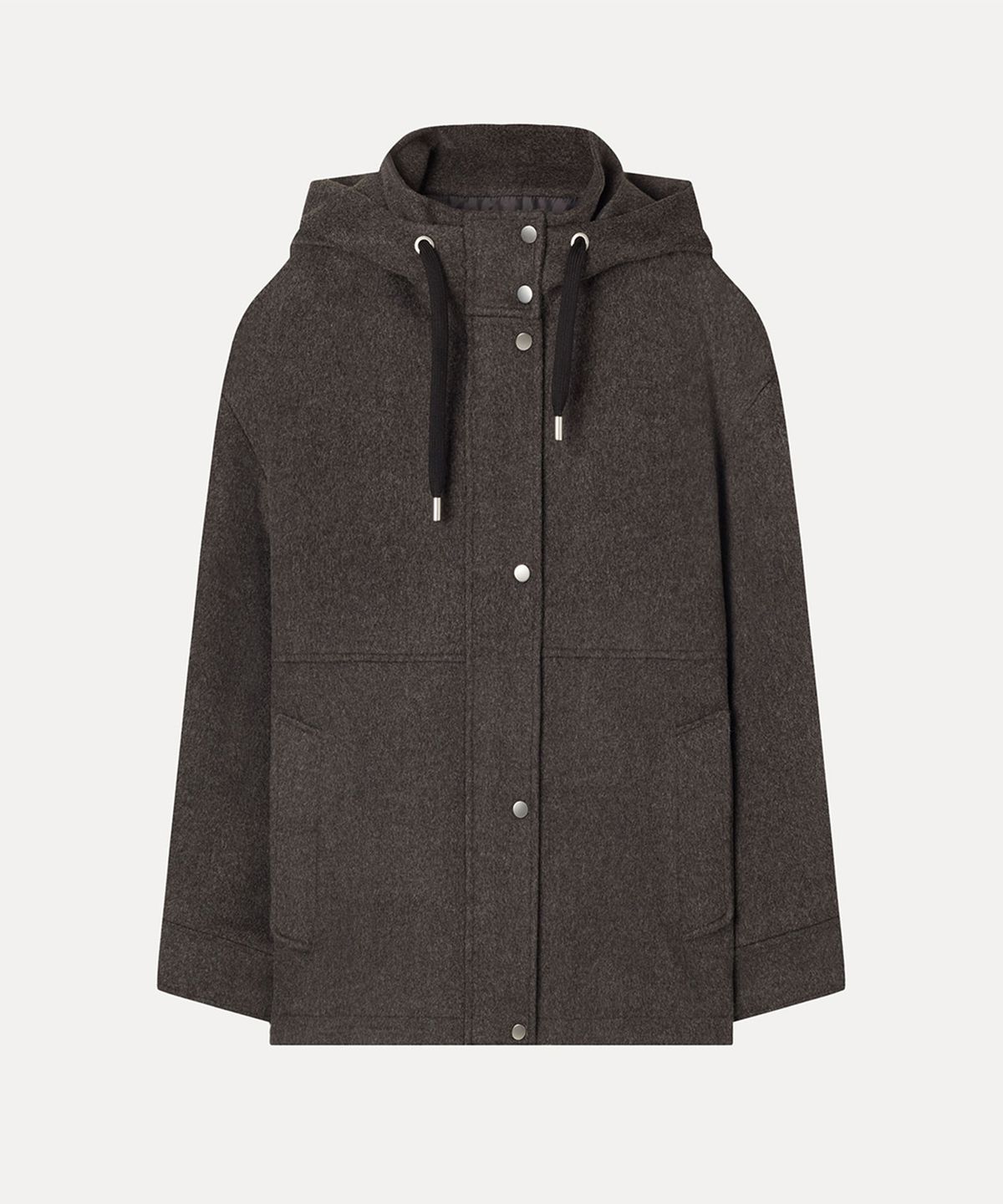 미쏘(MIXXO) 캐주얼 후드 하프코트_MIWJHG111C