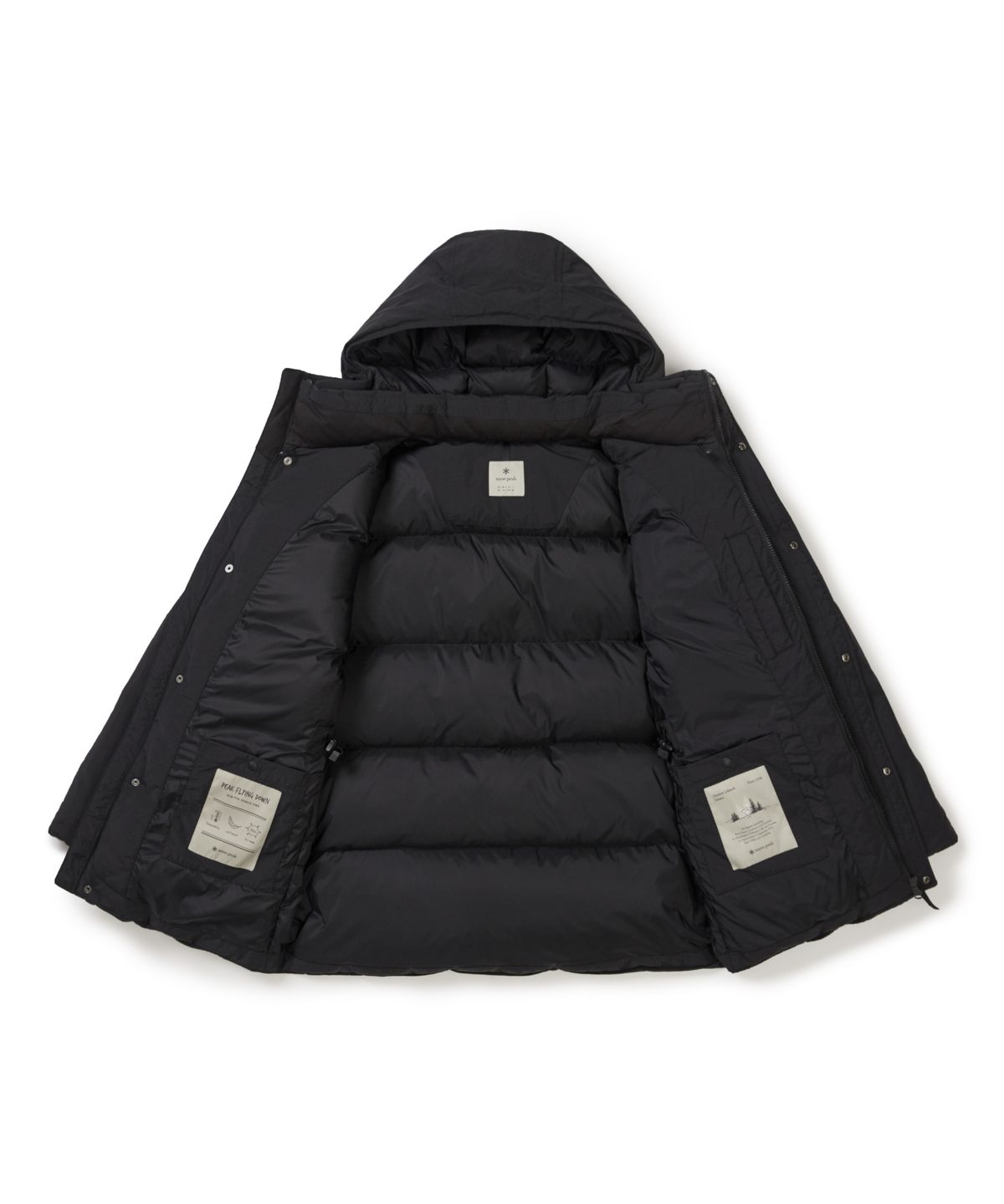 스노우피크 어패럴(SNOWPEAK APPAREL) 랜드 중기장 헤비 다운 자켓 (S25WMGDJ64) Dark Charcoal