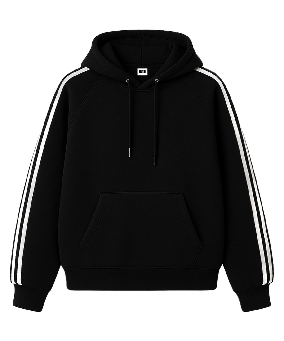 랜덤오프(RANDOMOFF) [Unisex] SPORTY TRACK OVER FIT HOODIE (3color)