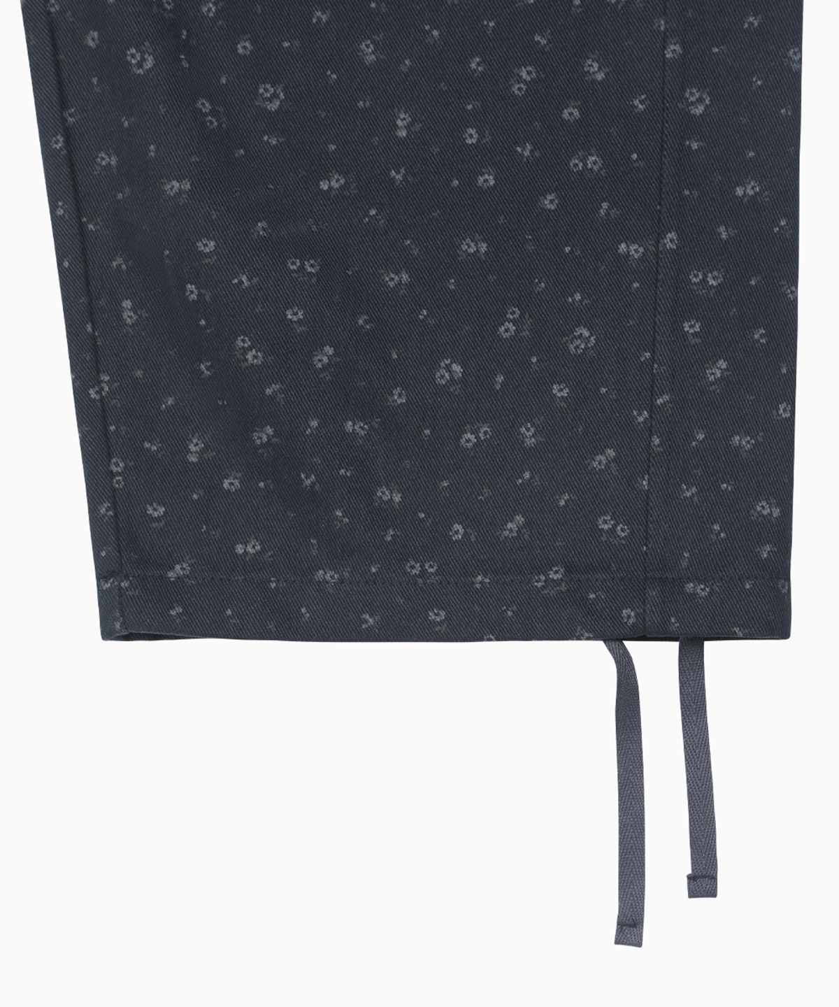 오헤시오(OHESHIO) WIDE BANDING PANTS, FLORAL NAVY