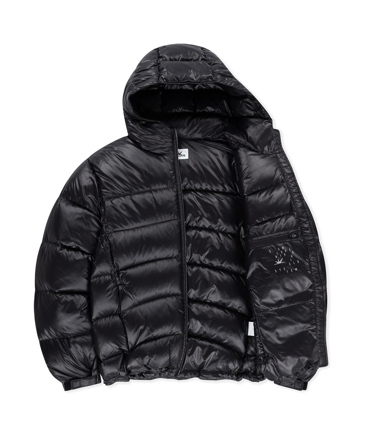 썬러브투어(SUNLOVETOUR) Halo Goose Down Jacket Black
