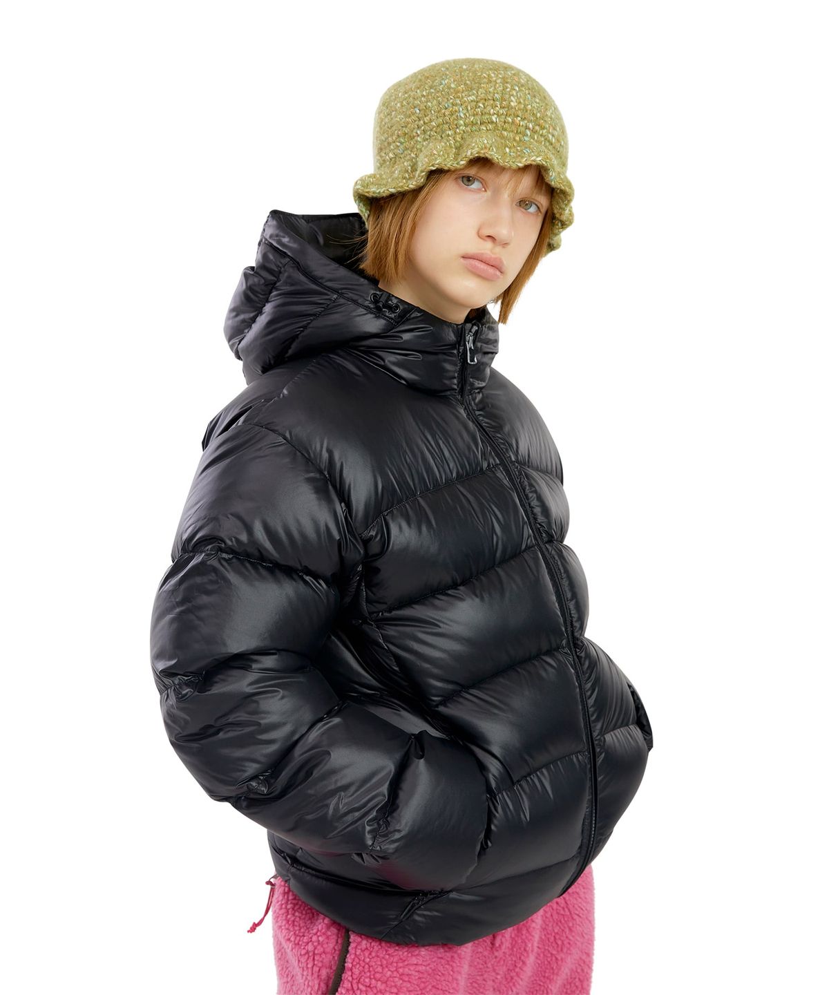 썬러브투어(SUNLOVETOUR) Halo Goose Down Jacket Black