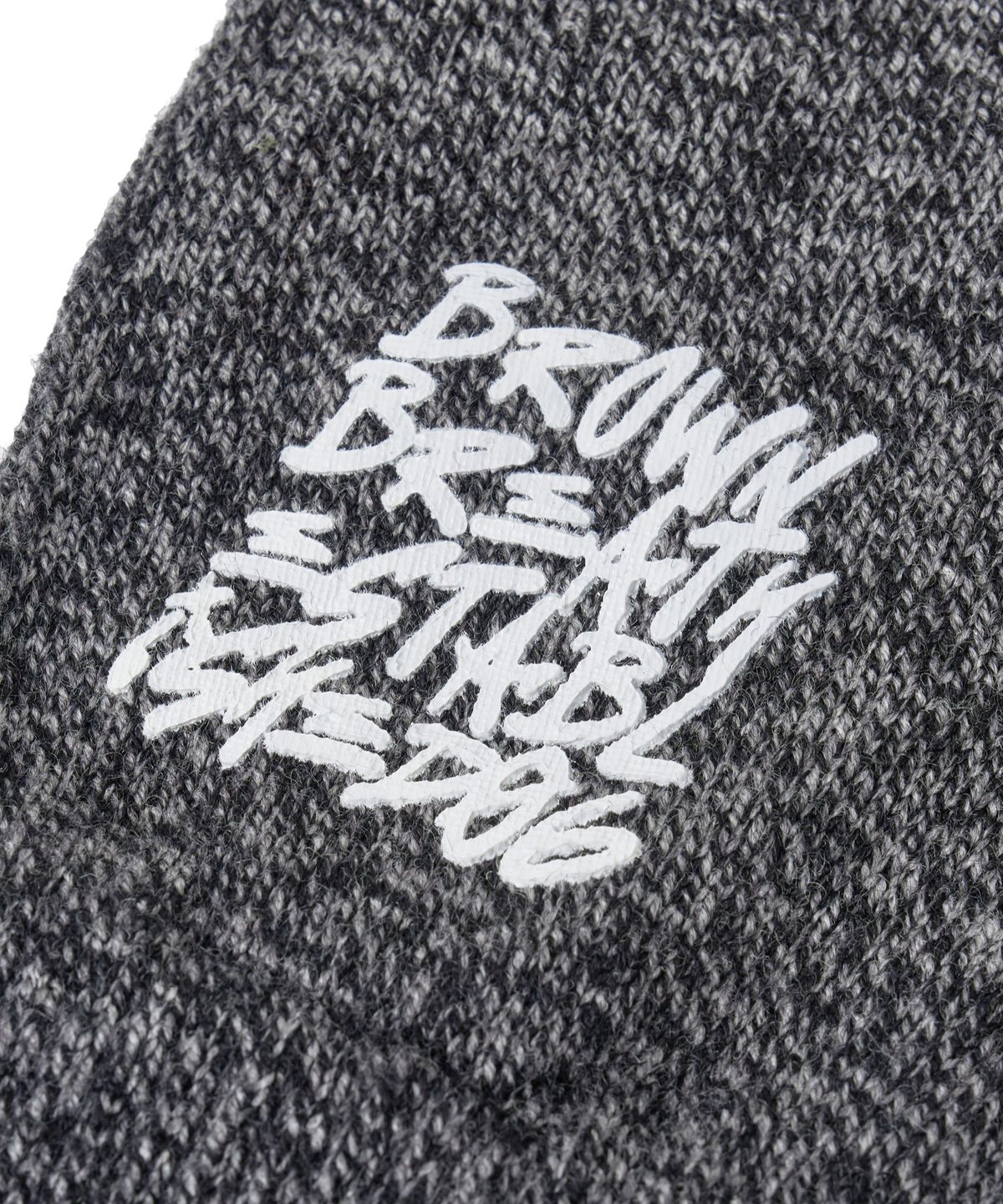 브라운브레스(BROWNBREATH) FINGERLESS GLOVES - BLACK