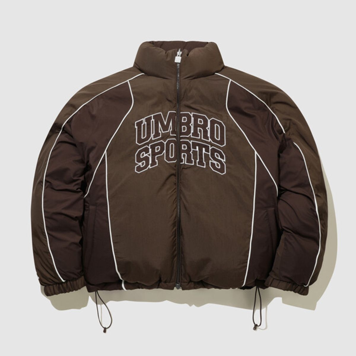엄브로(UMBRO) 시그니쳐 리버서블 머스코비 덕 다운 자켓 브라운 UQ421CDJD1