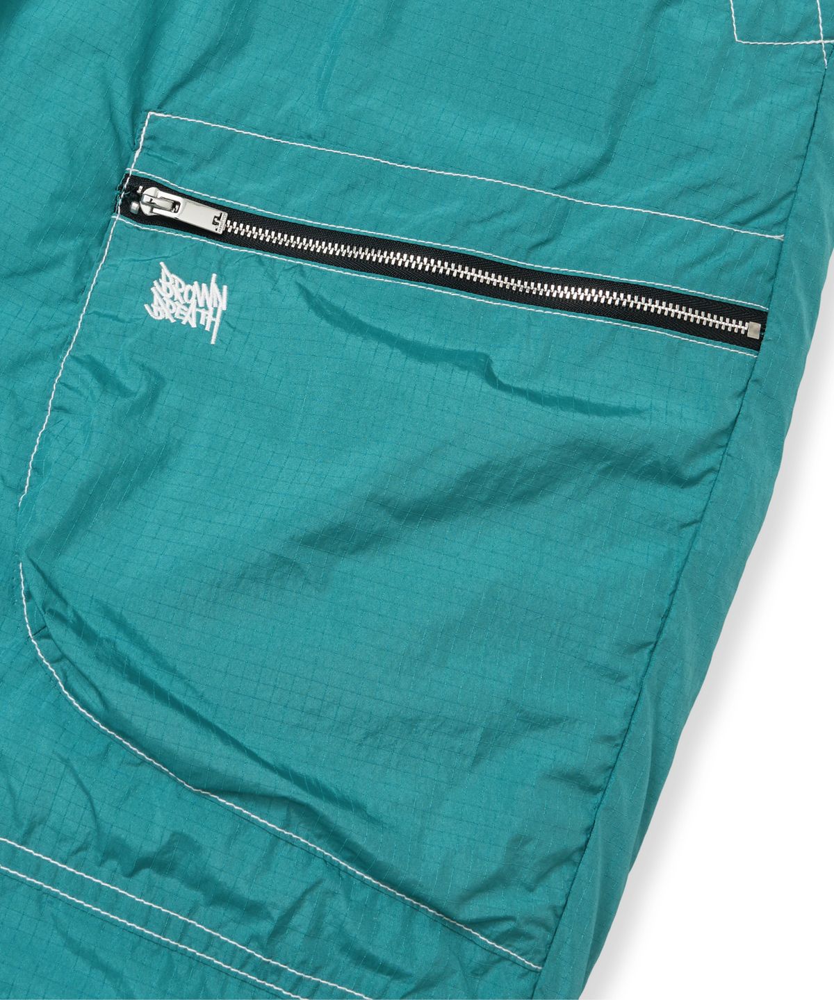 브라운브레스(BROWNBREATH) TAG PADDING PANTS - MINT