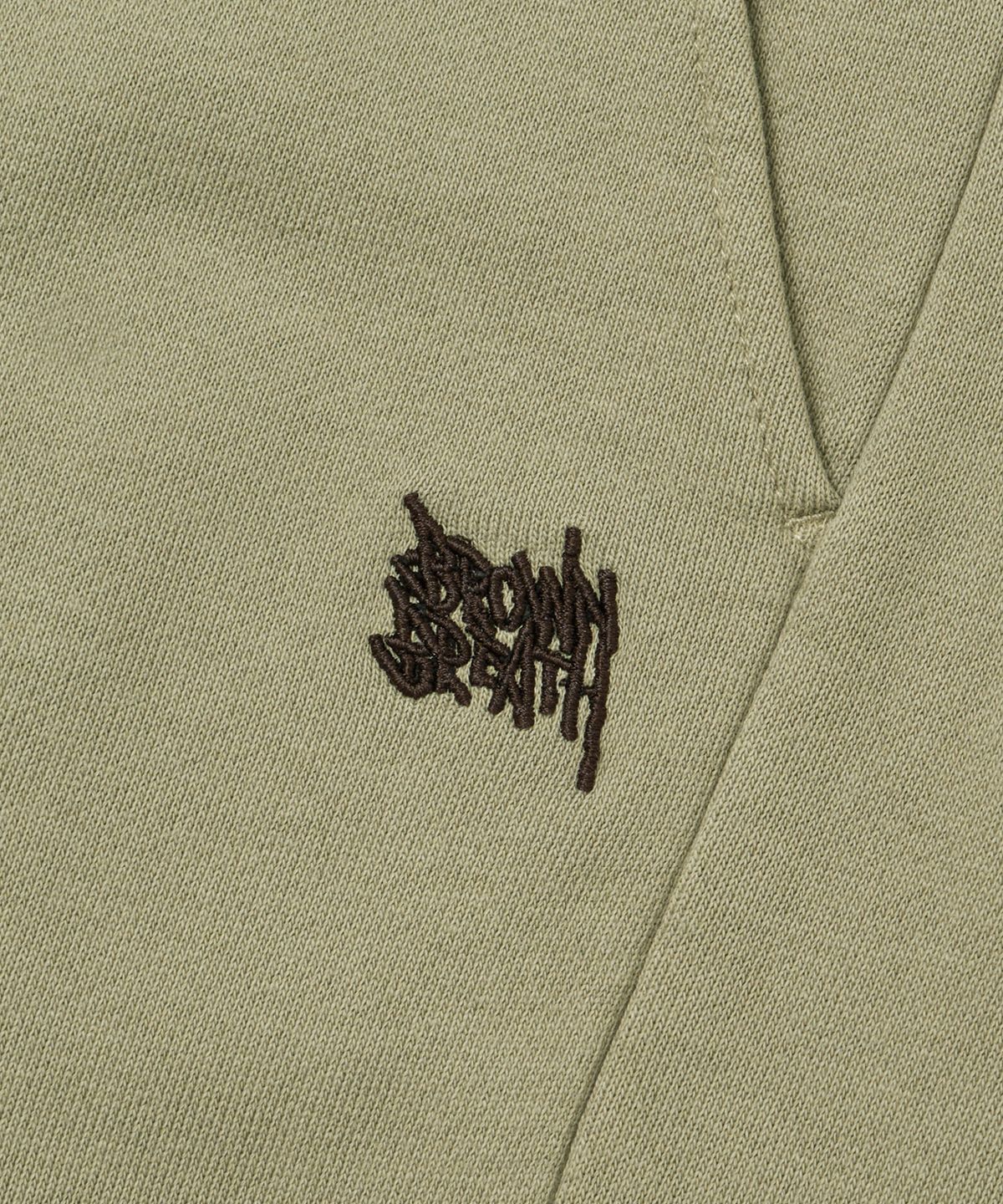 브라운브레스(BROWNBREATH) GRADATION WASHED SWEAT PANTS - BEIGE