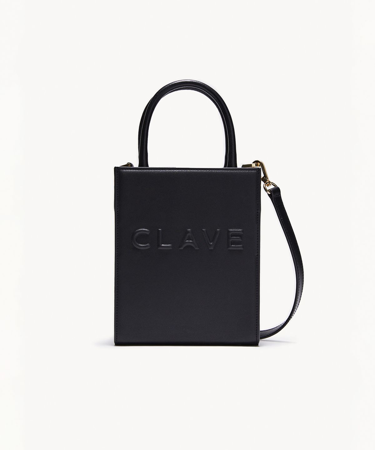 끌라베(CLAVE) 실비 스몰  블랙 크로스백 (SYLVIE Small Black Cross Bag)