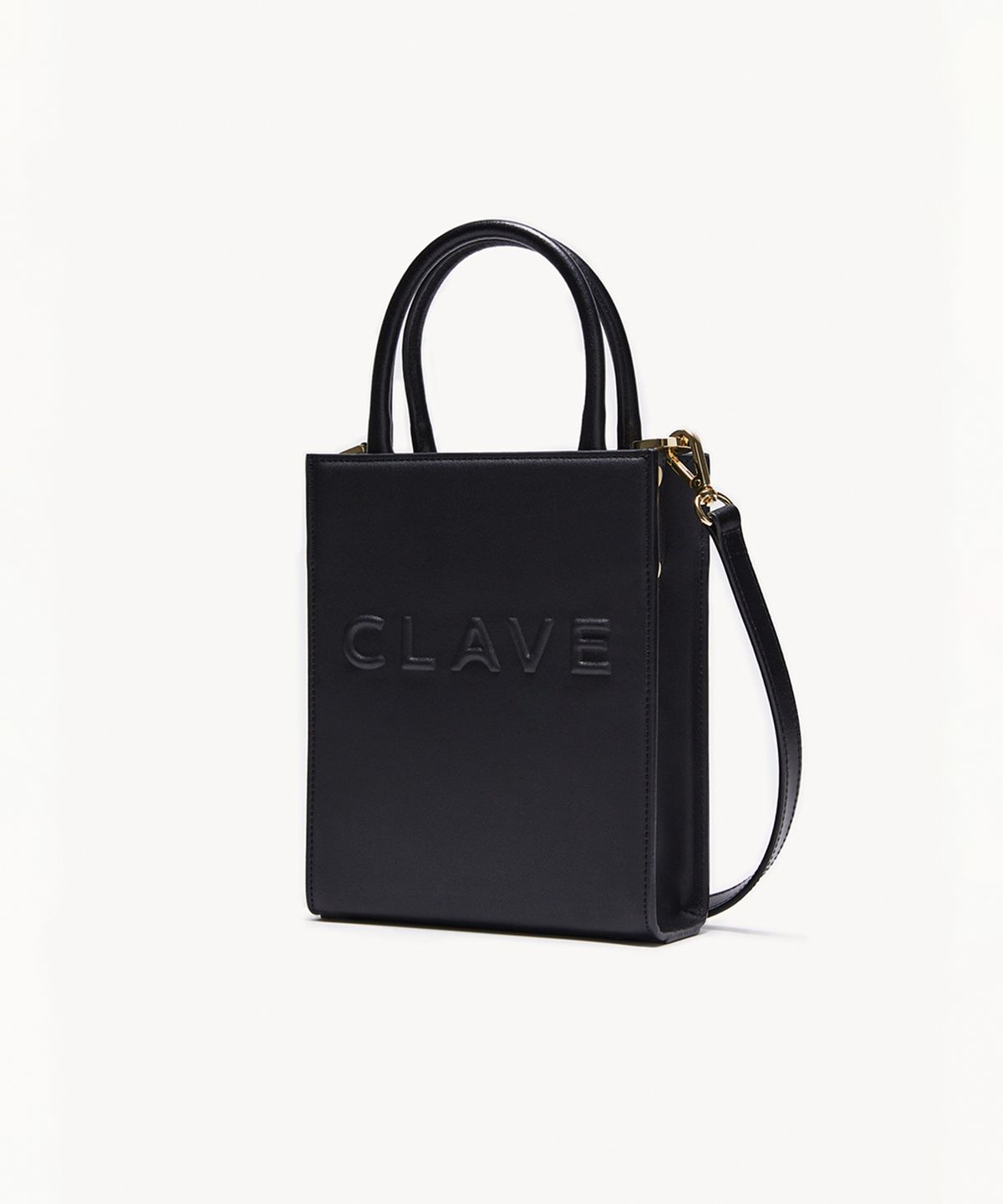 끌라베(CLAVE) 실비 스몰  블랙 크로스백 (SYLVIE Small Black Cross Bag)