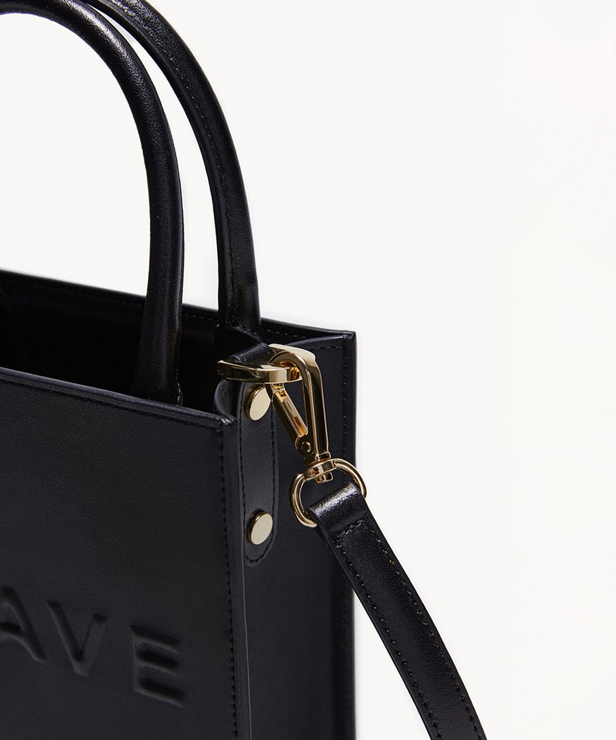 끌라베(CLAVE) 실비 스몰  블랙 크로스백 (SYLVIE Small Black Cross Bag)