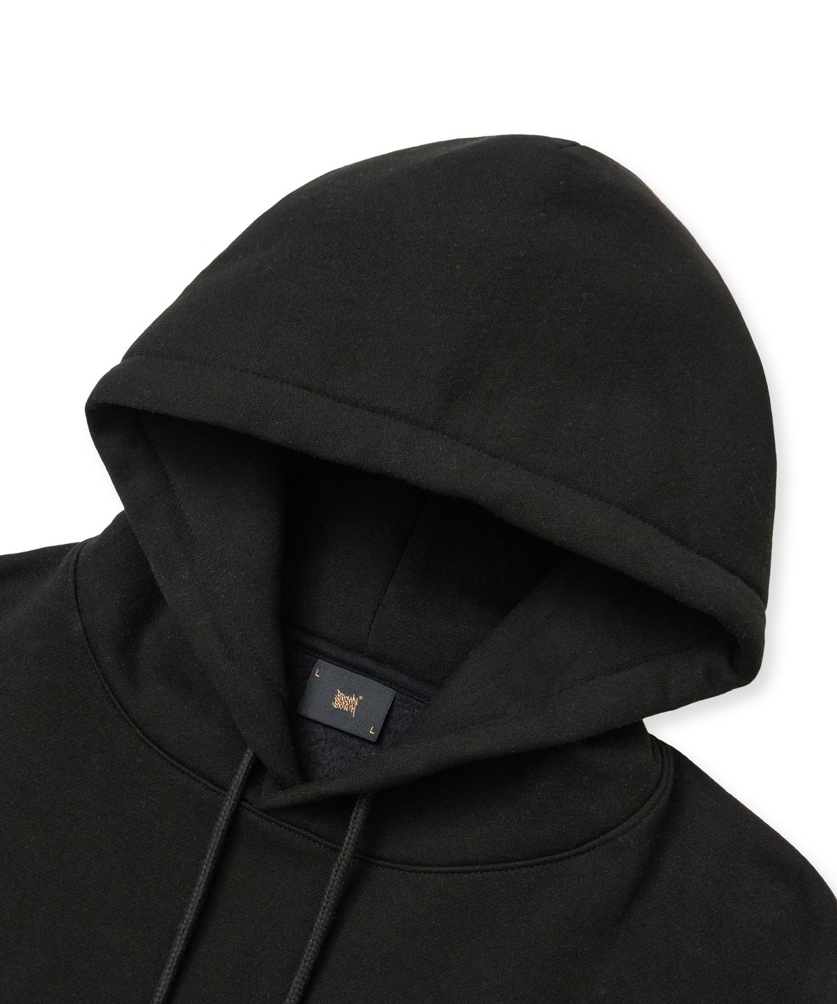 브라운브레스(BROWNBREATH) FREEZE TAG HOODIE - BLACK