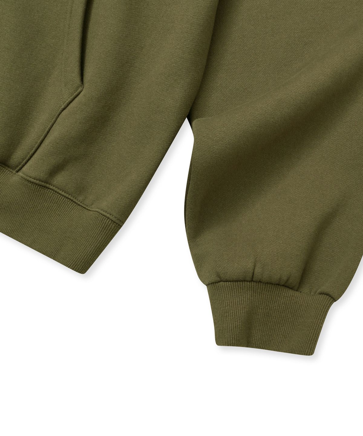 브라운브레스(BROWNBREATH) FREEZE TAG HOODIE - KHAKI