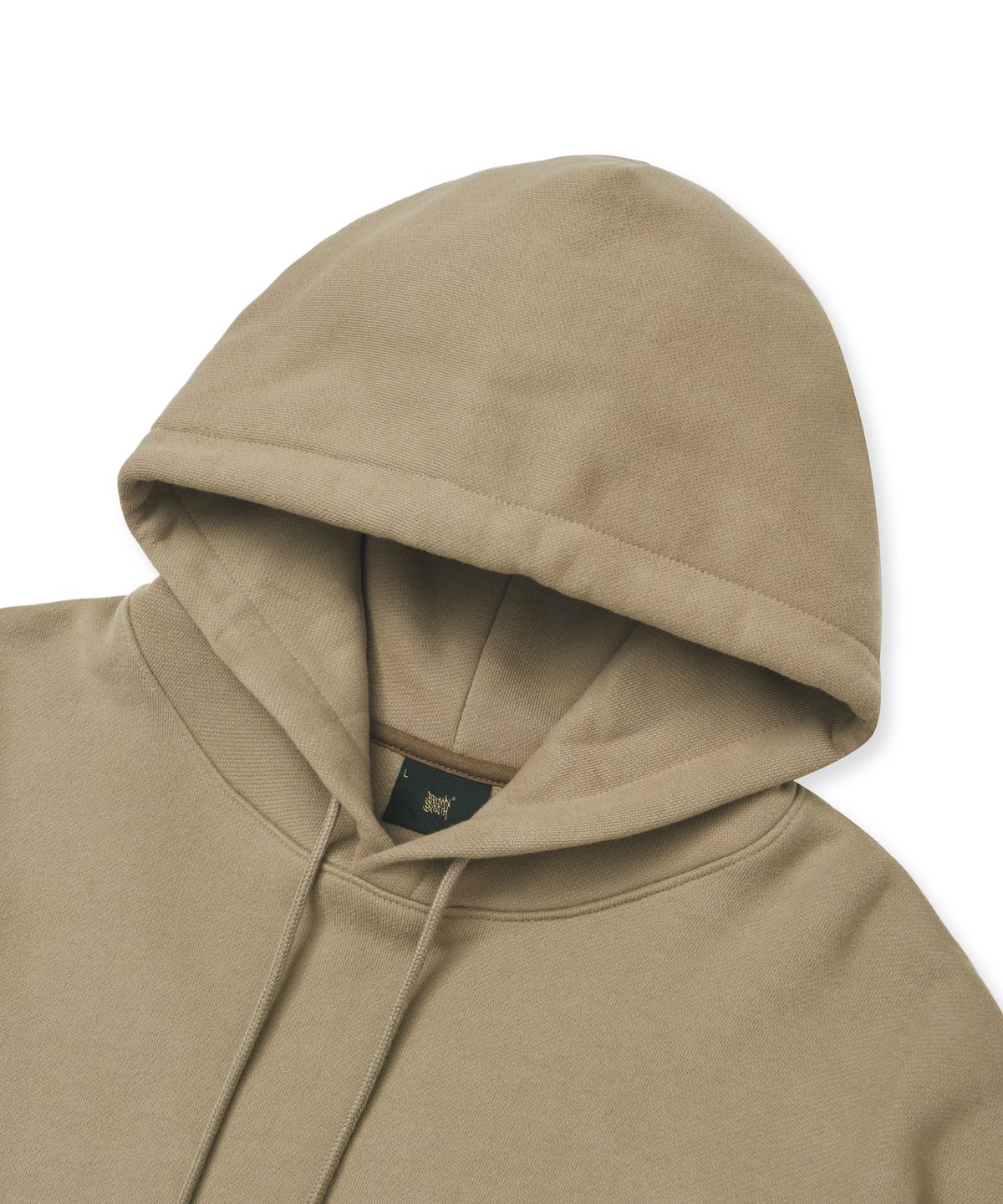 브라운브레스(BROWNBREATH) FREEZE TAG HOODIE - BEIGE