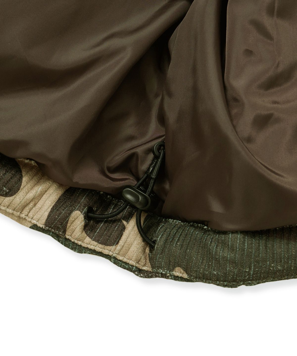 브라운브레스(BROWNBREATH) TAG CORDUROY CAMOUFLAGE VEST - KHAKI