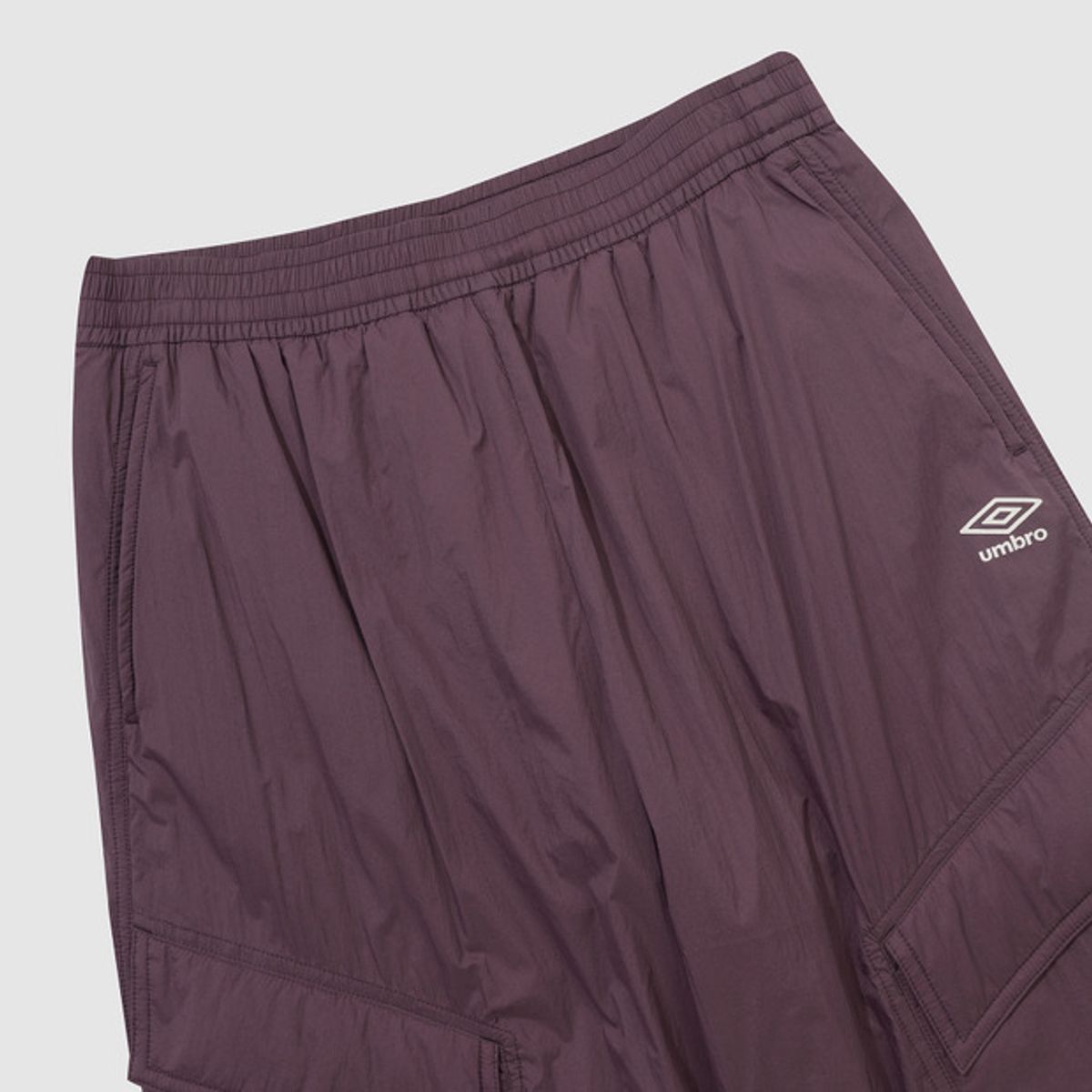 엄브로(UMBRO) 멜로우 와이드 & 조거 2WAY 패딩 팬츠 퍼플 UQ423CPTO1