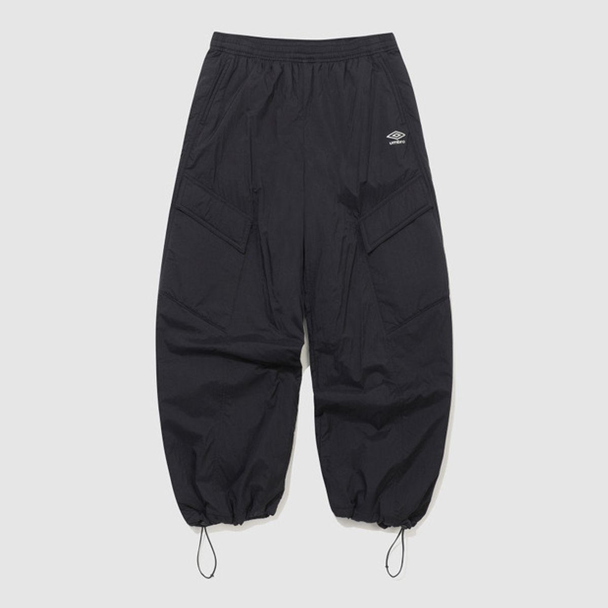 엄브로(UMBRO) 멜로우 와이드 & 조거 2WAY 패딩 팬츠 블랙 UQ423CPTO1