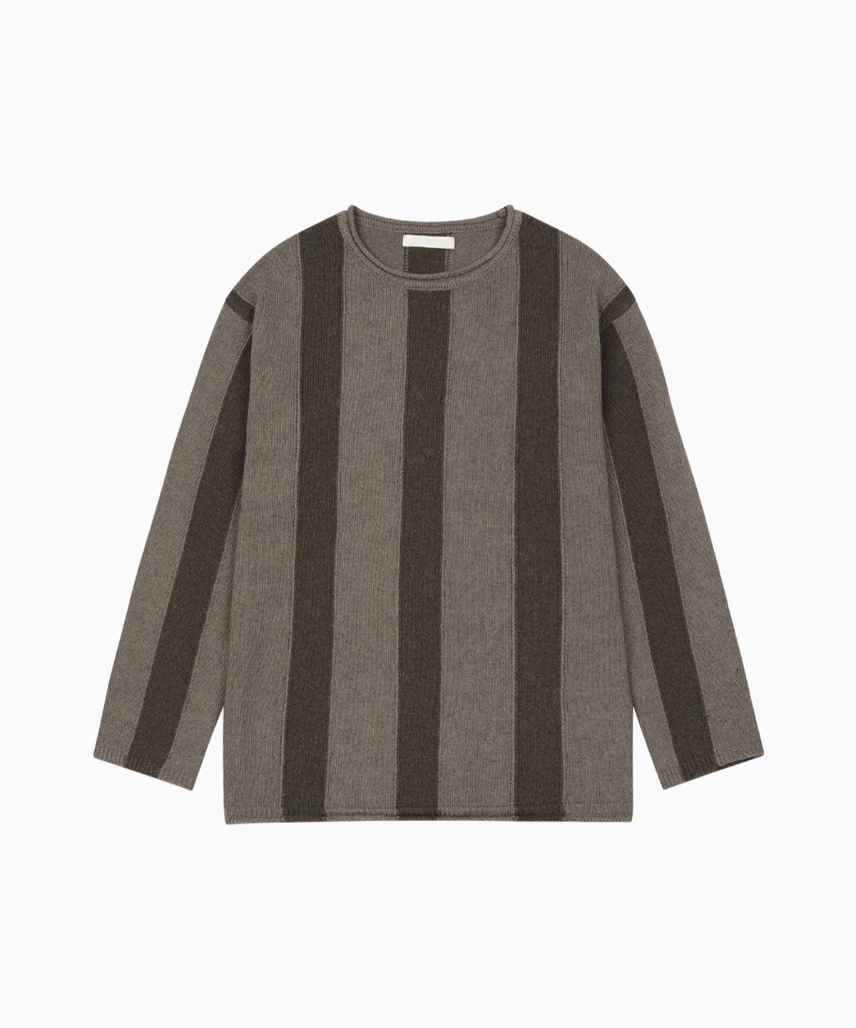 오헤시오(OHESHIO) VINTAGE STRIPE KNIT, BEIGE