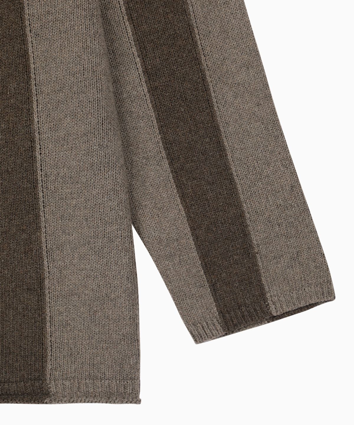 오헤시오(OHESHIO) VINTAGE STRIPE KNIT, BEIGE