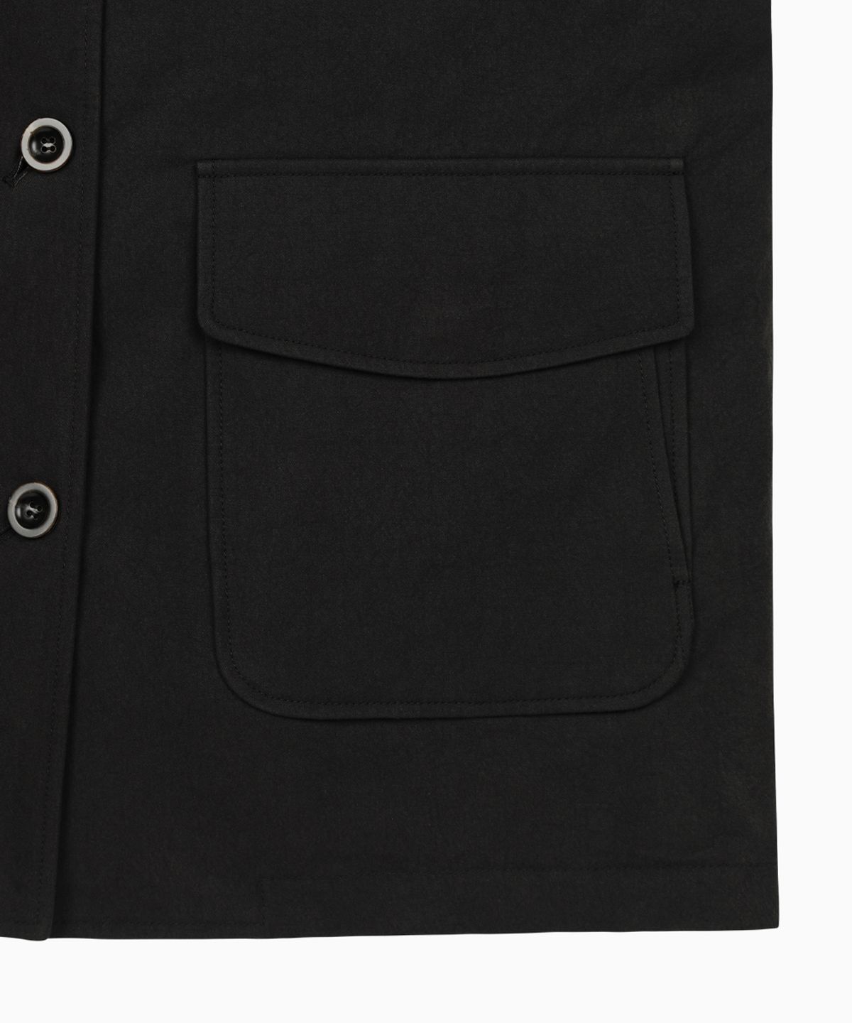 오헤시오(OHESHIO) KNIT SHAWL COLLAR JACKET, BLACK