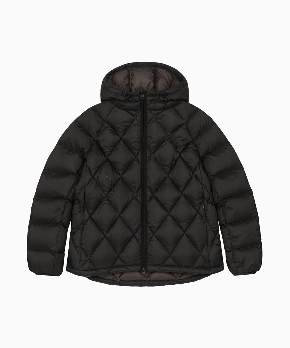 오헤시오(OHESHIO) DIAMOND QUILTED DUCK DOWN, BLACK