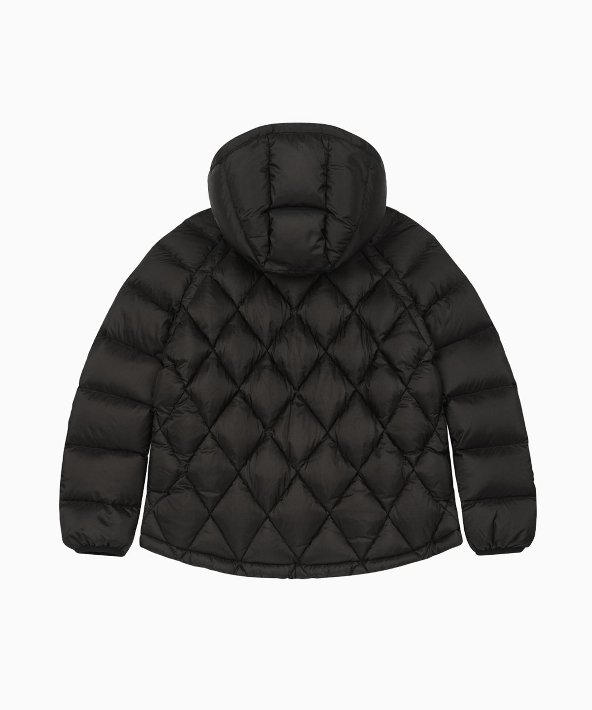 오헤시오(OHESHIO) DIAMOND QUILTED DUCK DOWN, BLACK