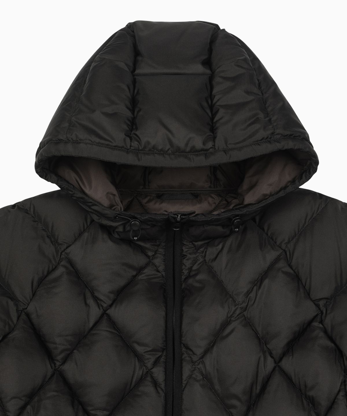 오헤시오(OHESHIO) DIAMOND QUILTED DUCK DOWN, BLACK
